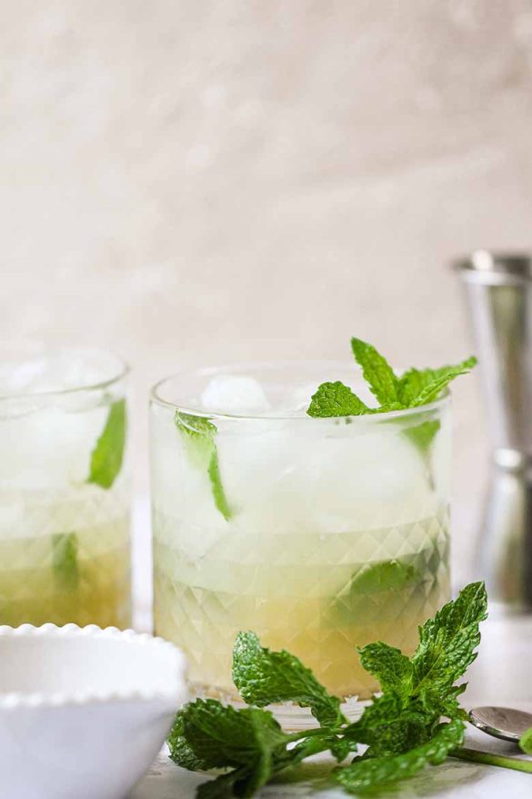 Non Alcoholic Mint Julep Mocktail Recipe