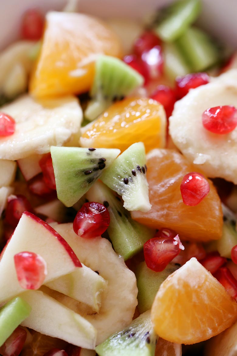 Simple and Easy Winter Fruit Salad Recipe