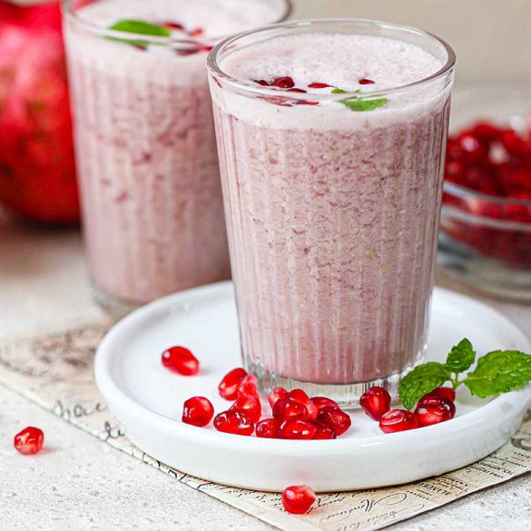 Pomegranate Milkshake Recipe