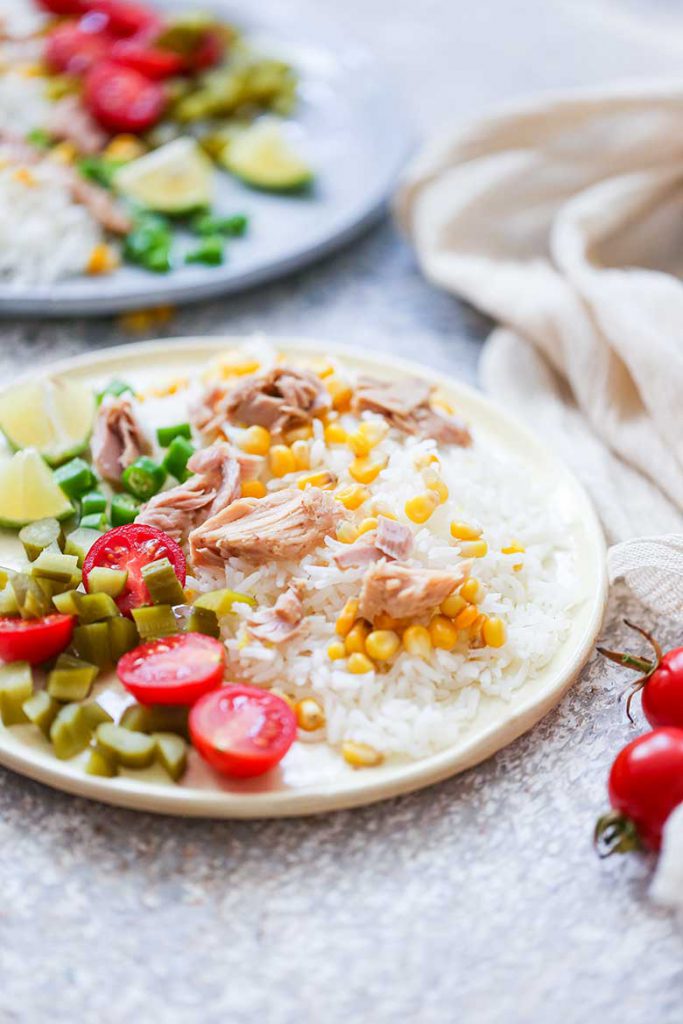 White Rice and Tuna Recipe