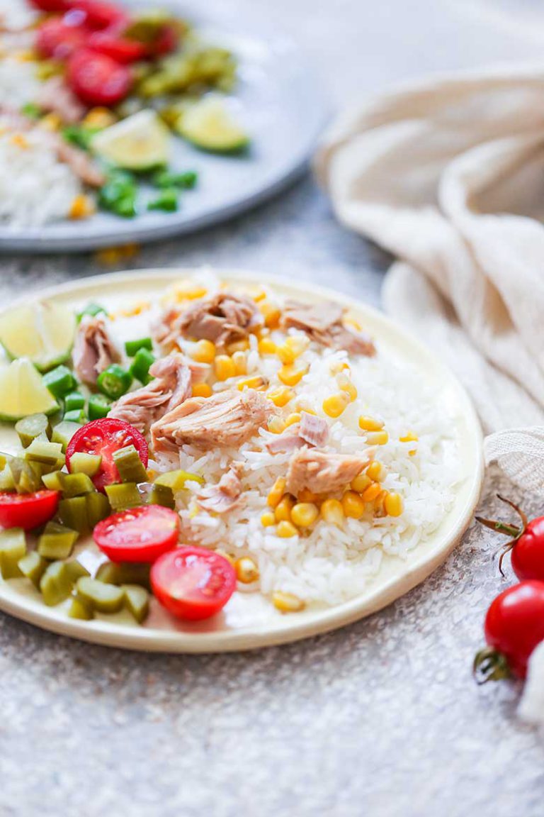 White Rice and Tuna Recipe