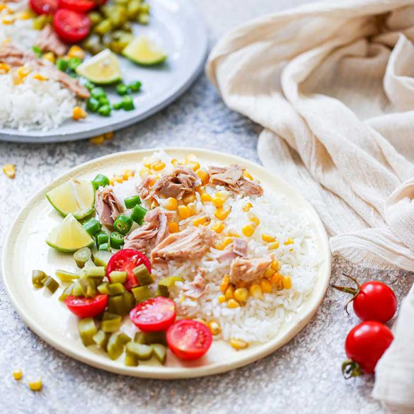 White Rice and Tuna Recipe