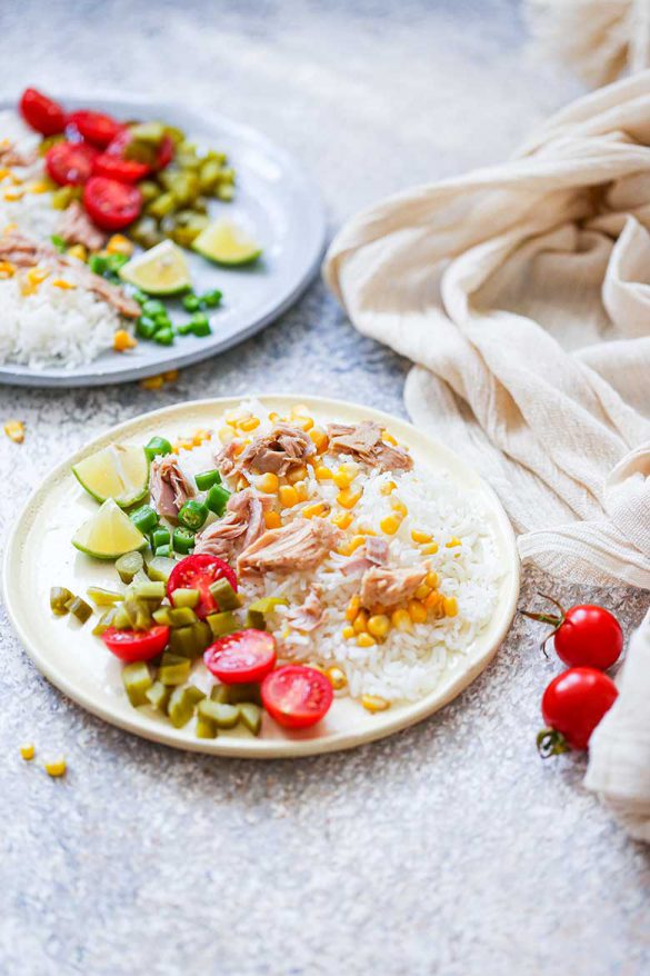 White Rice and Tuna Recipe