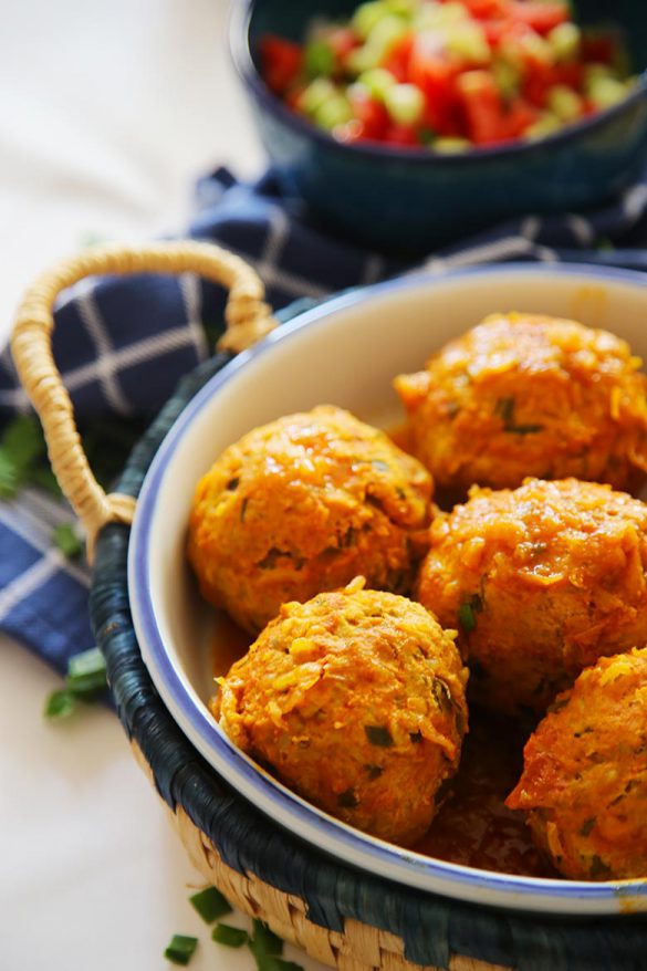 Koofteh Tabrizi Recipe (Persian Stuffed Meatballs)