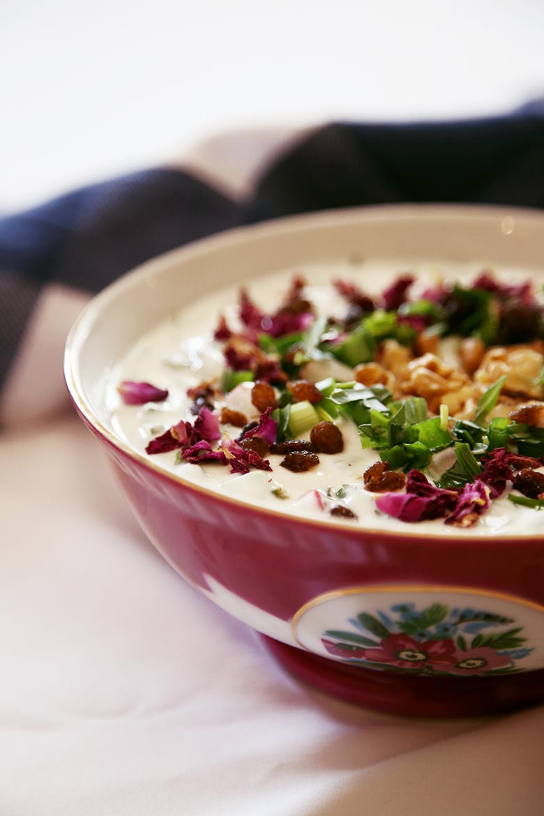 Abdoogh Khiar Recipe (Persian Cold Yogurt Soup)