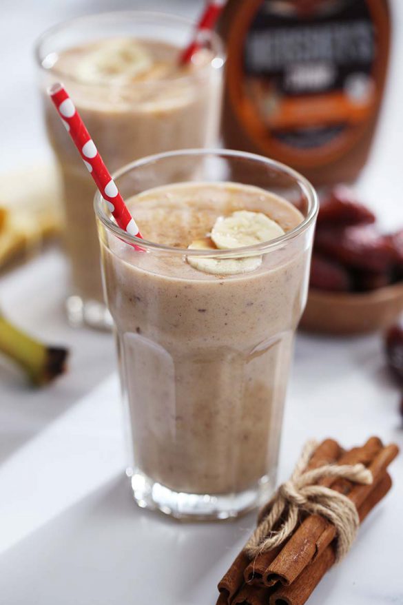 Dates Milkshake Recipe (Khajoor Milkshake)