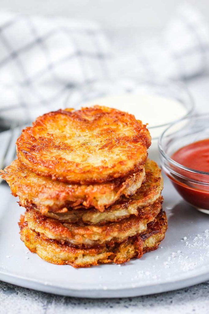 Crispy Hash Browns Recipe With Russet Potatoes