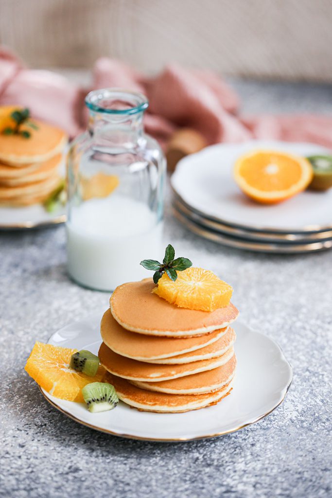 Fluffy Orange Pancakes Recipe