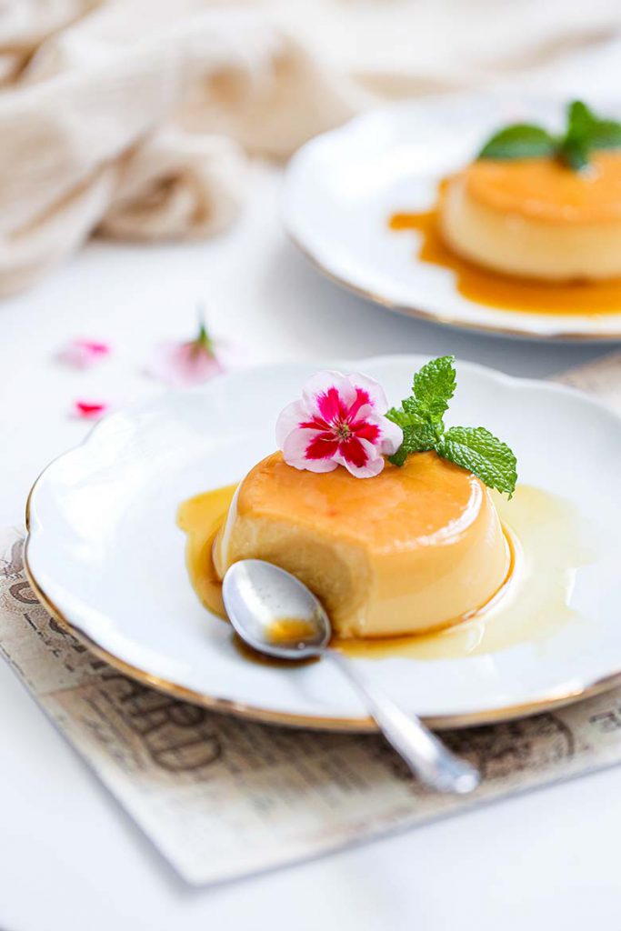 Eggless Creme Caramel Recipe