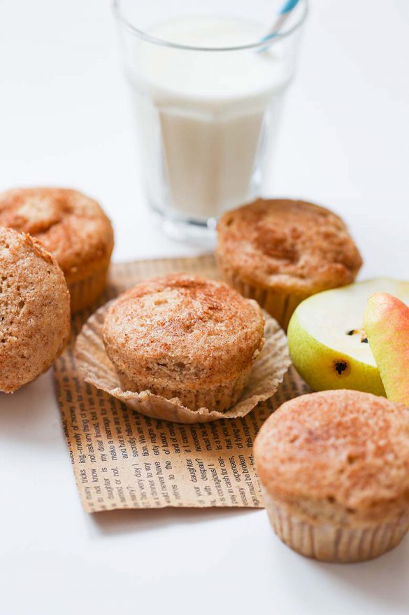Honey Pear Muffins Recipe