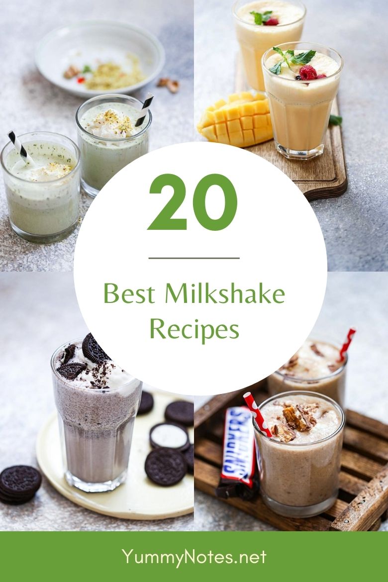 20 Homemade Milkshake Recipes That You Should Try