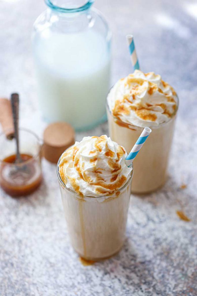 Salted Caramel Milkshake Recipe