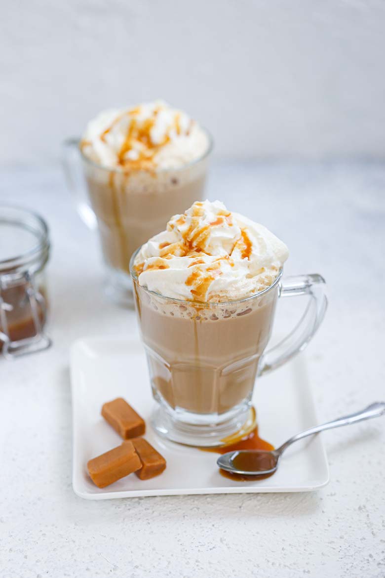 Homemade Caramel Latte Recipe