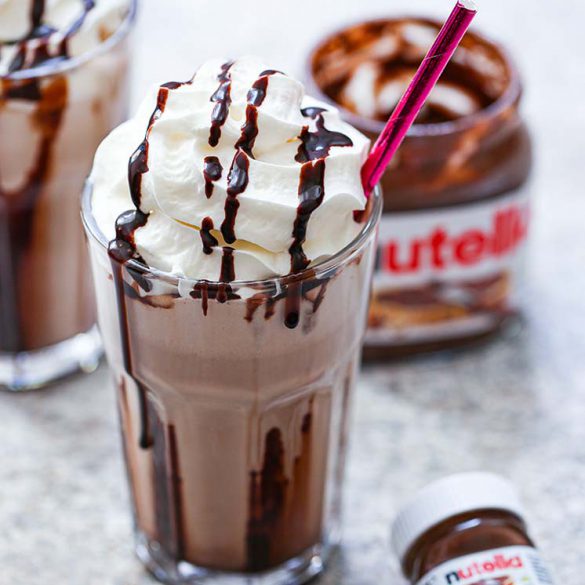 Nutella Milkshake Recipe