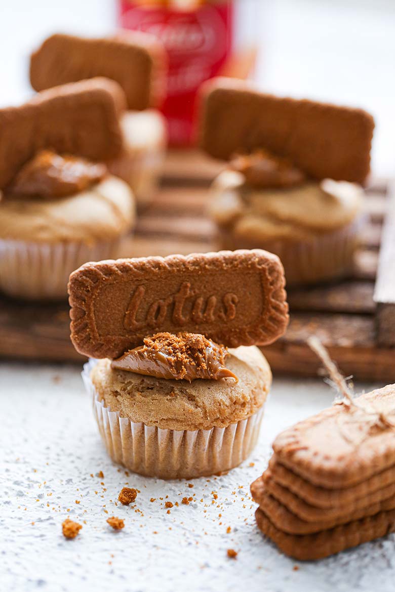 Lotus Biscoff Muffins Recipe
