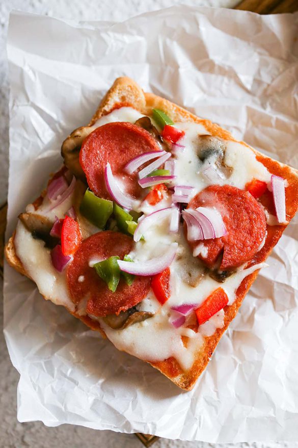 Pizza Toast Recipe