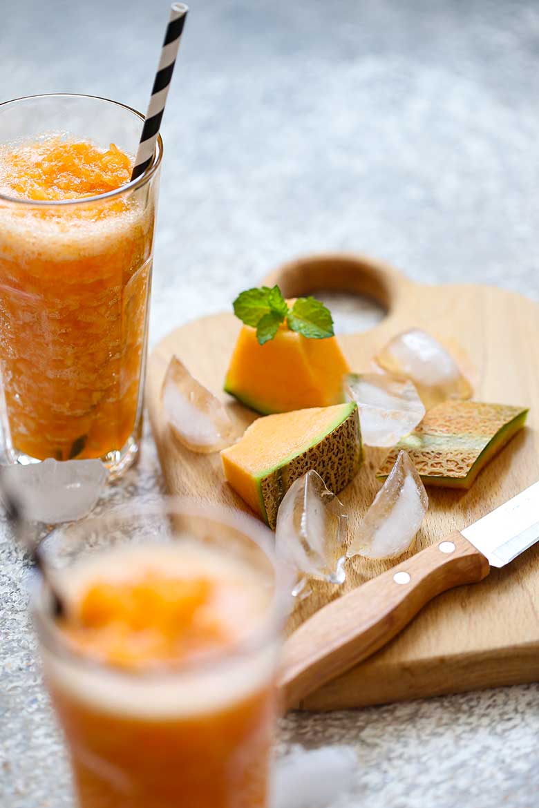 Cantaloupe Orange Smoothie Recipe