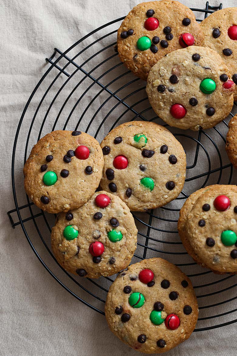 Christmas Monster Cookies Recipe