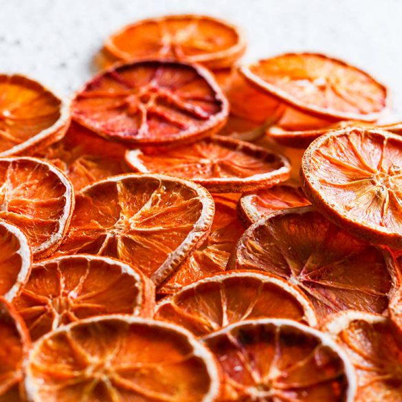 How to Dry Orange Slices