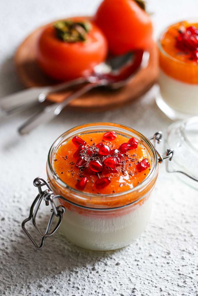 Persimmon Panna Cotta Recipe