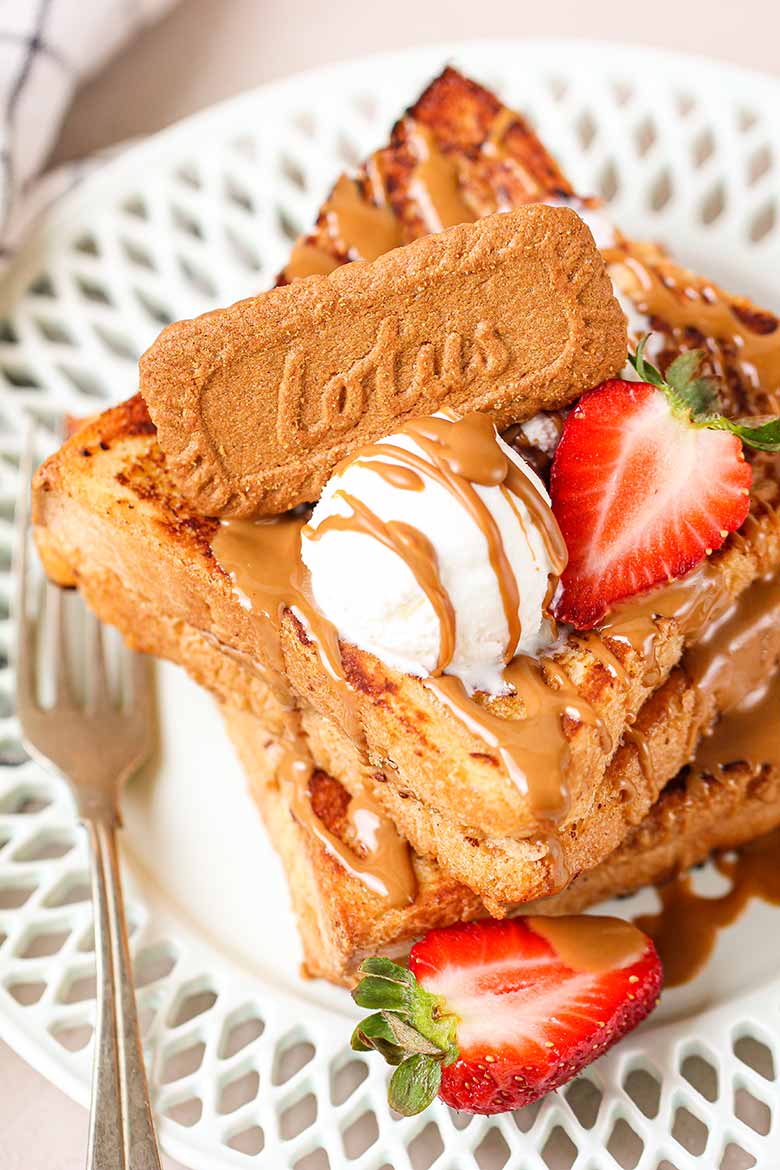 Lotus Biscoff French Toast