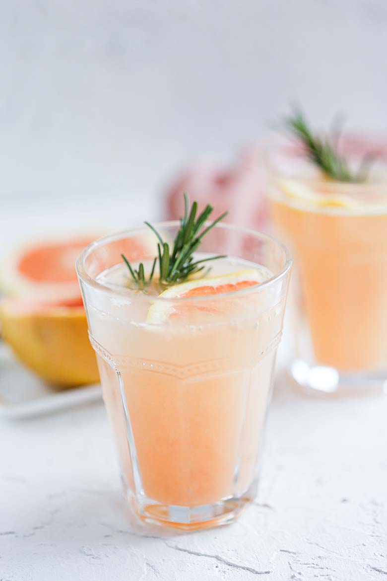 Grapefruit and Rosemary Mocktail