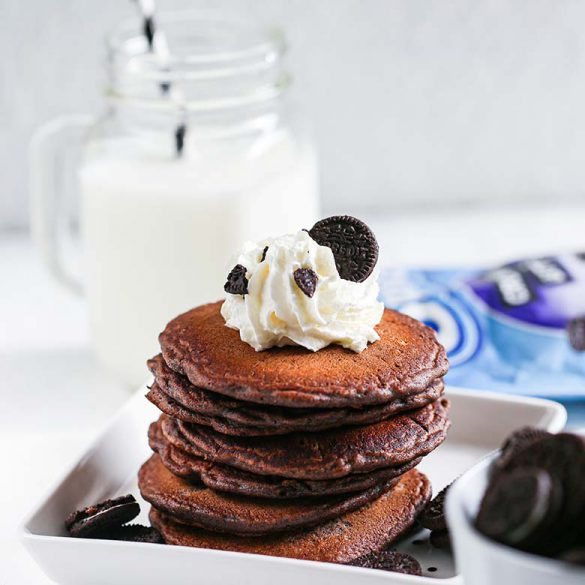 Oreo Pancakes Recipe