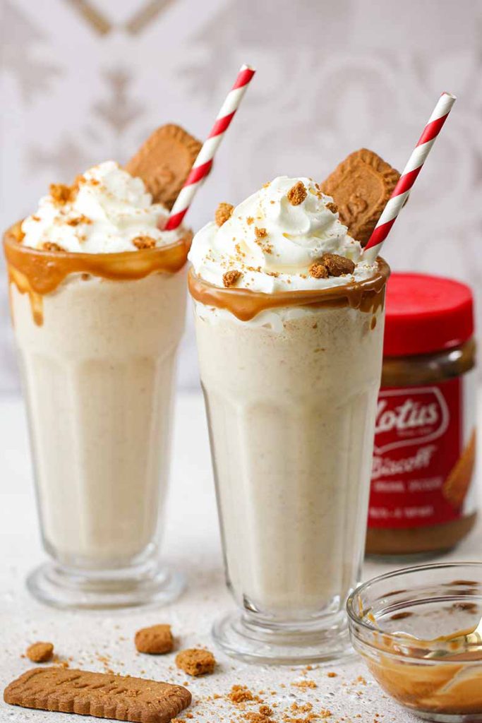 Lotus Biscoff Milkshake Recipe