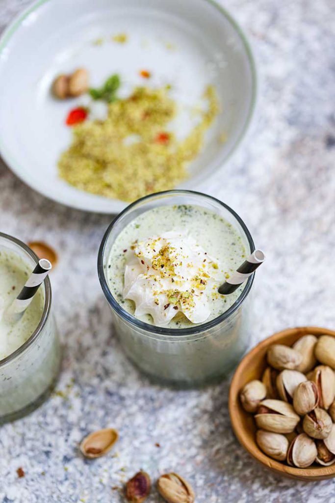 Pistachio Milkshake Recipe