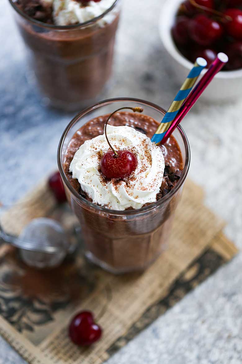 Chocolate Cherry Smoothie Recipe