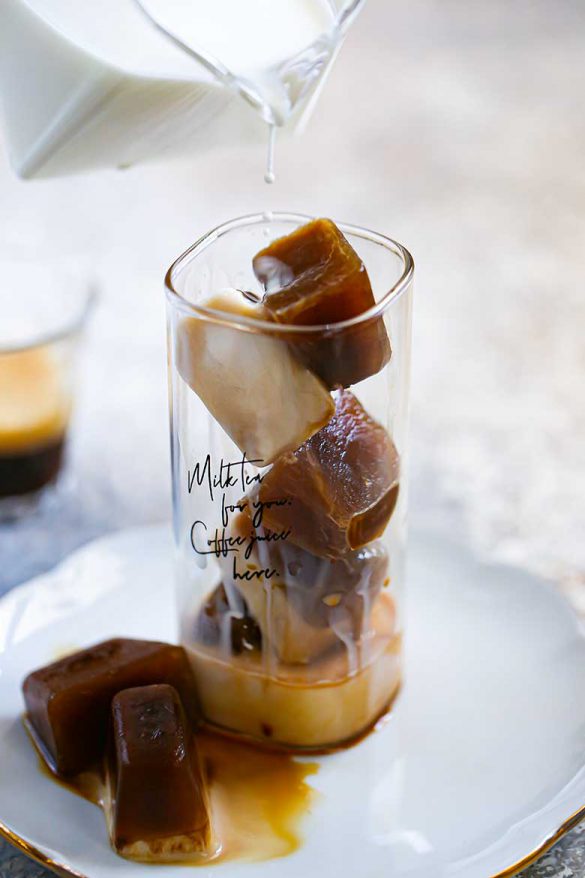 Easy Coffee Ice Cubes