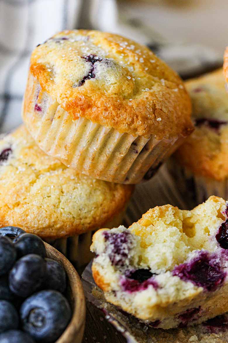 Lemon Blueberry Muffins Recipe