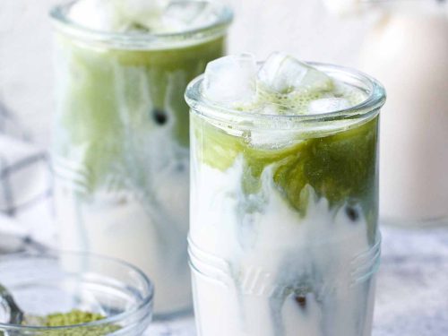 Iced Vanilla Latte Recipe - Real + Vibrant