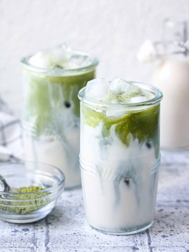 Iced Matcha Latte Recipe