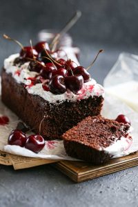 Black Forest Loaf Cake Recipe