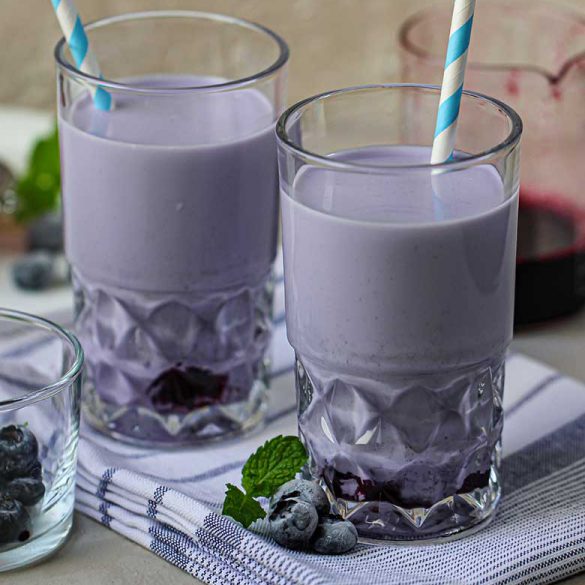 Blueberry Milk Recipe