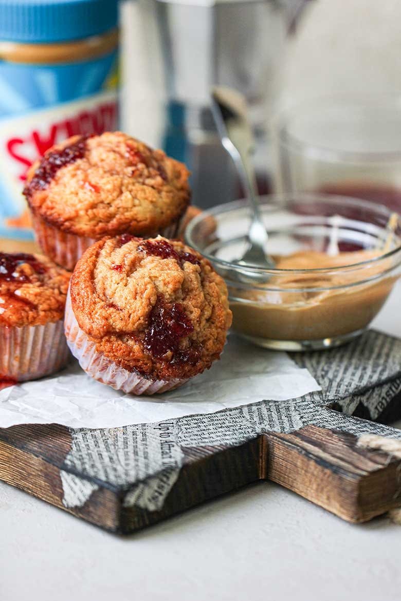 Peanut Butter and Jelly Muffins Recipe 