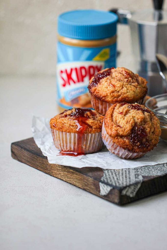 Peanut Butter and Jelly Muffins Recipe