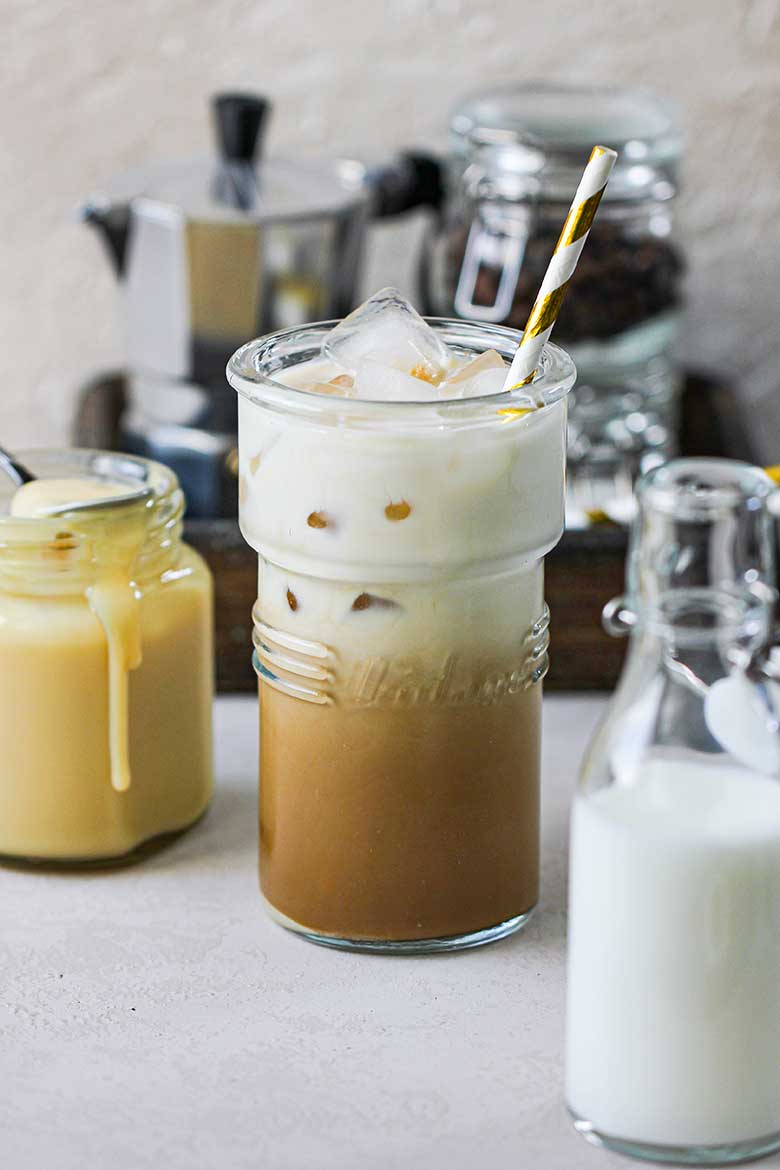 Sweetened Condensed Milk Iced Coffee