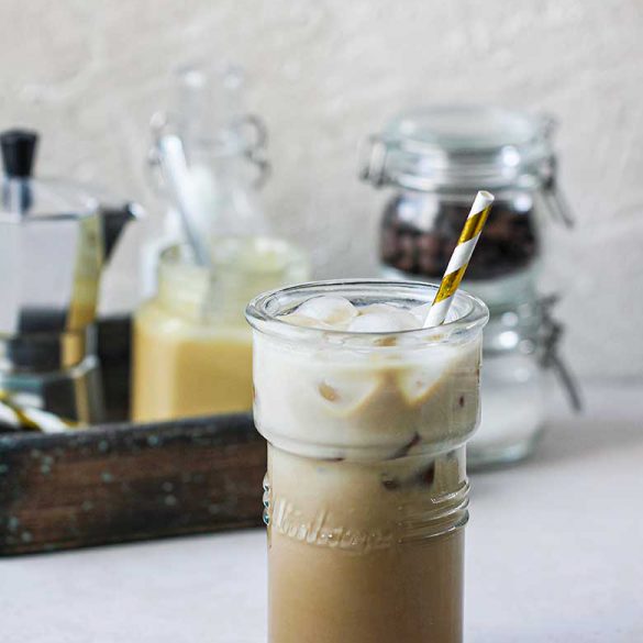 Sweetened Condensed Milk Iced Coffee