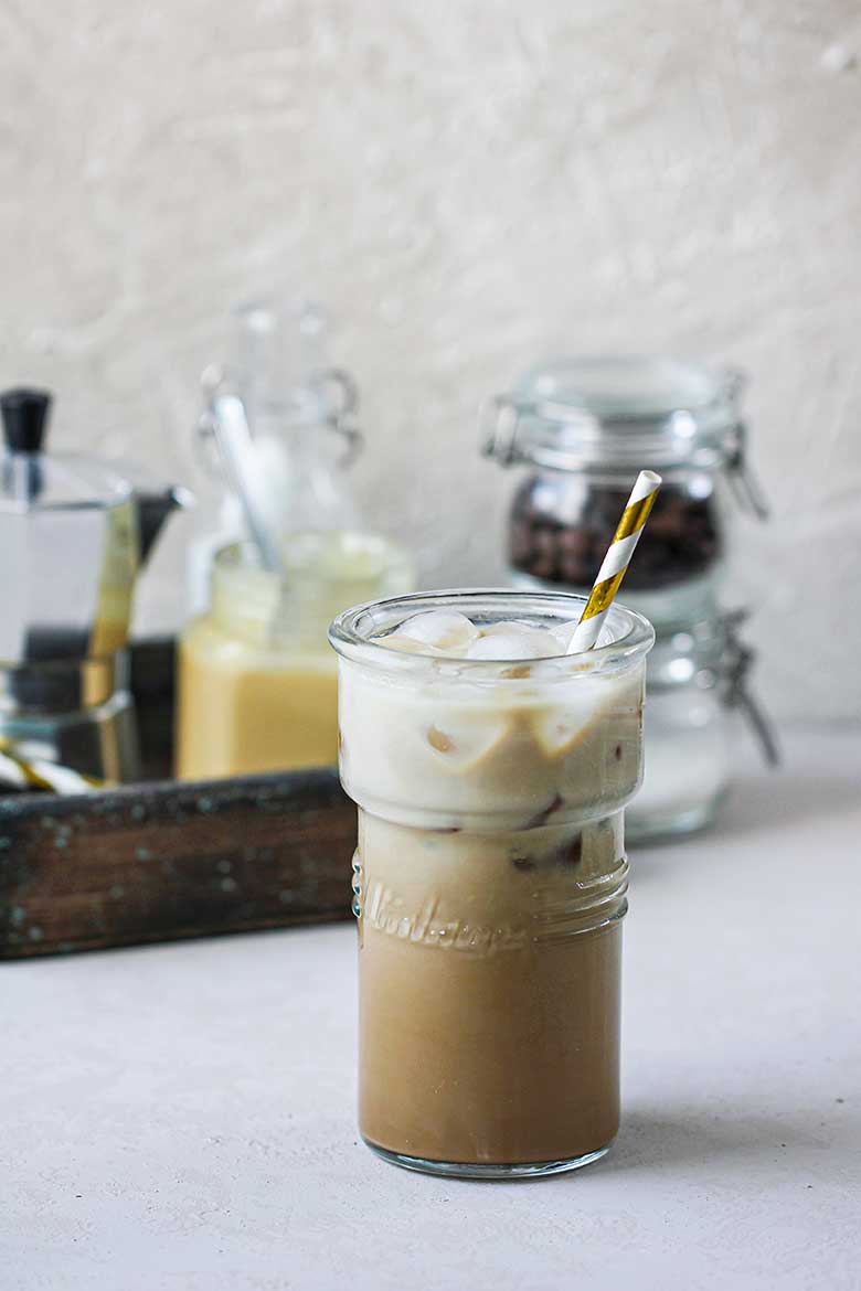 Iced Coffee with Condensed Milk - The Dinner Bite