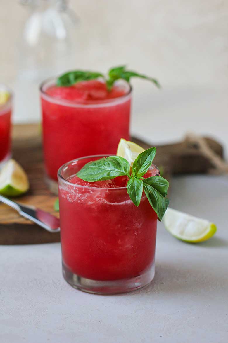 Watermelon Granita Mocktail