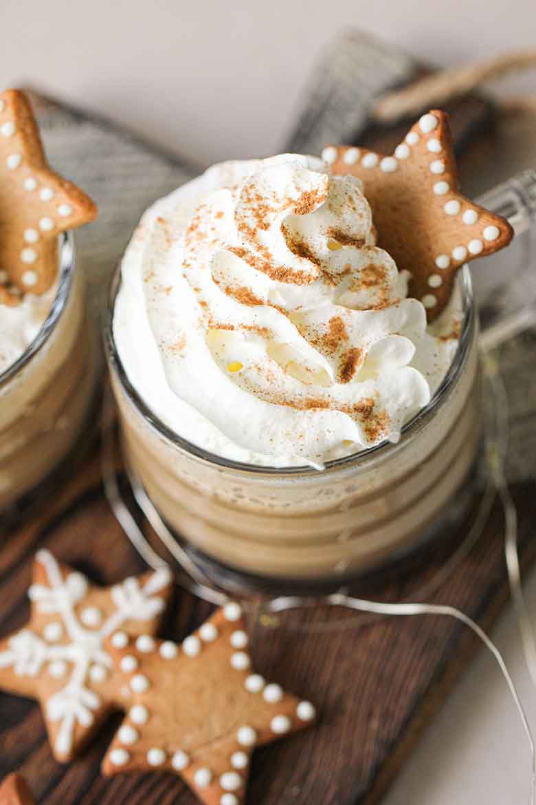 Gingerbread Latte With Almond Milk