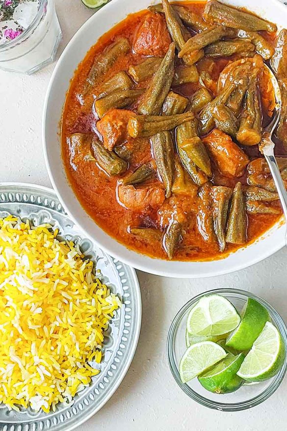 Khoresht Bamieh Recipe (Persian Okra Stew)