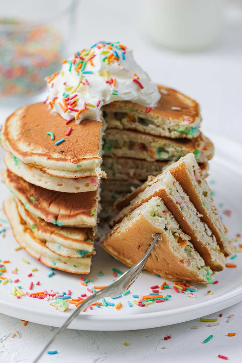 Birthday Cake Pancakes Recipe
