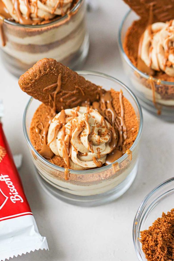 Lotus Biscoff Cheesecake Cups Recipe
