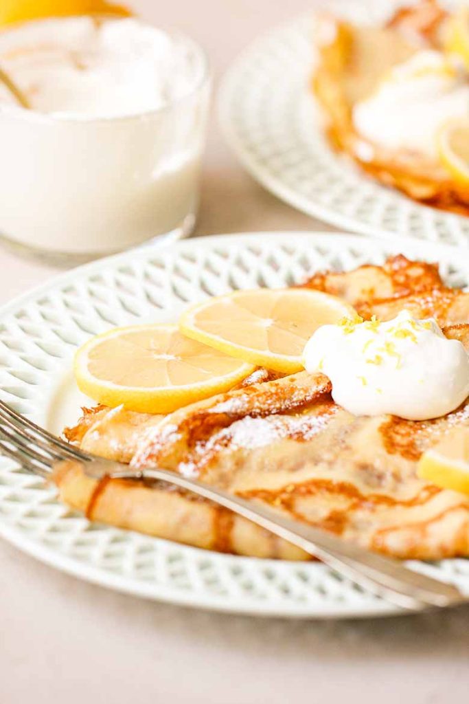 Lemon Sugar Crepes Recipe