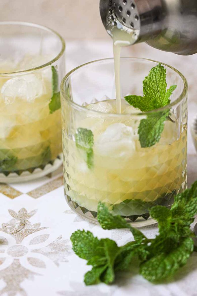 Non Alcoholic Mint Julep Mocktail Recipe