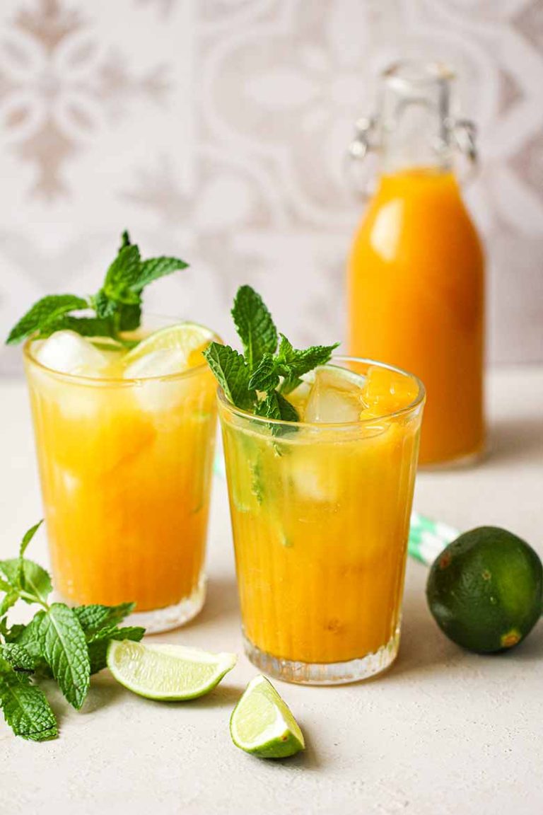 Mango Mocktail With Sprite