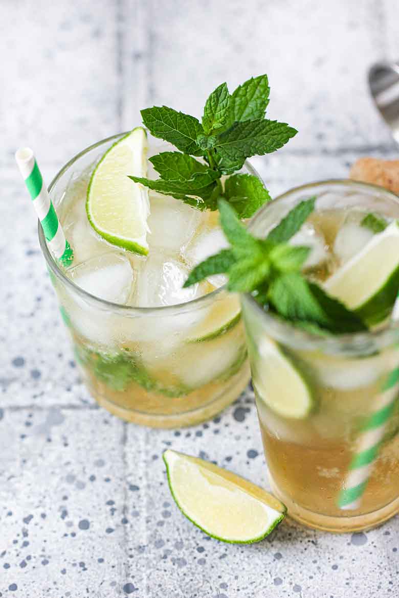 Ginger Mojito Mocktail